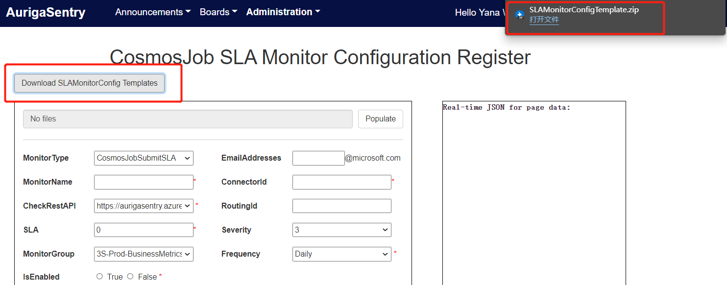 Download MonitorConfig Templates